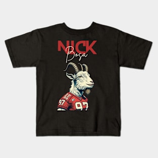 nick bosa the goat Kids T-Shirt